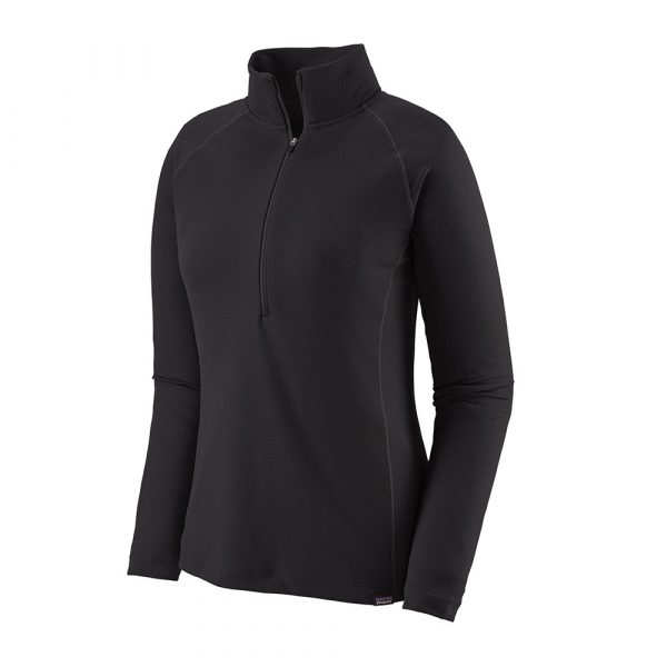 Patagonia-Womens-Capilene-Midweight-Zip-Neck-Black