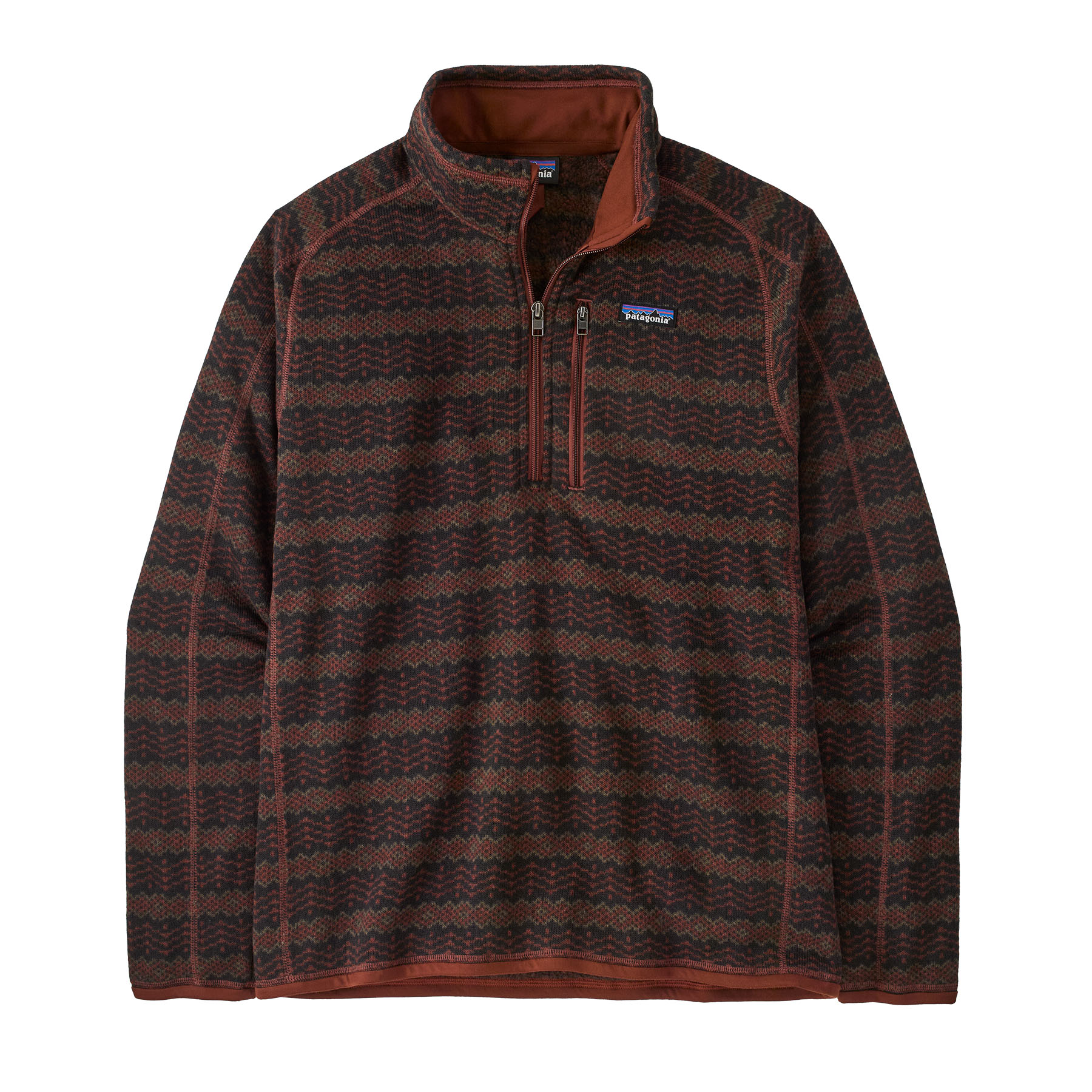 Patagonia Men's Better Sweater 1/4 Zip Mountain Factor