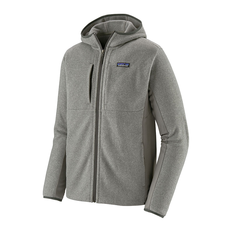 Patagonia Men Lightweight Better Sweater Hoody Jacket (Size S, Grey)