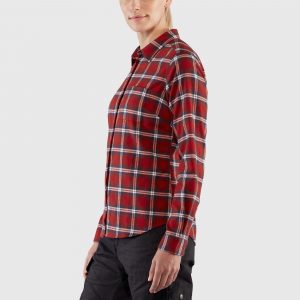 Fjallraven Women's Ovik Flannel Shirt promo3