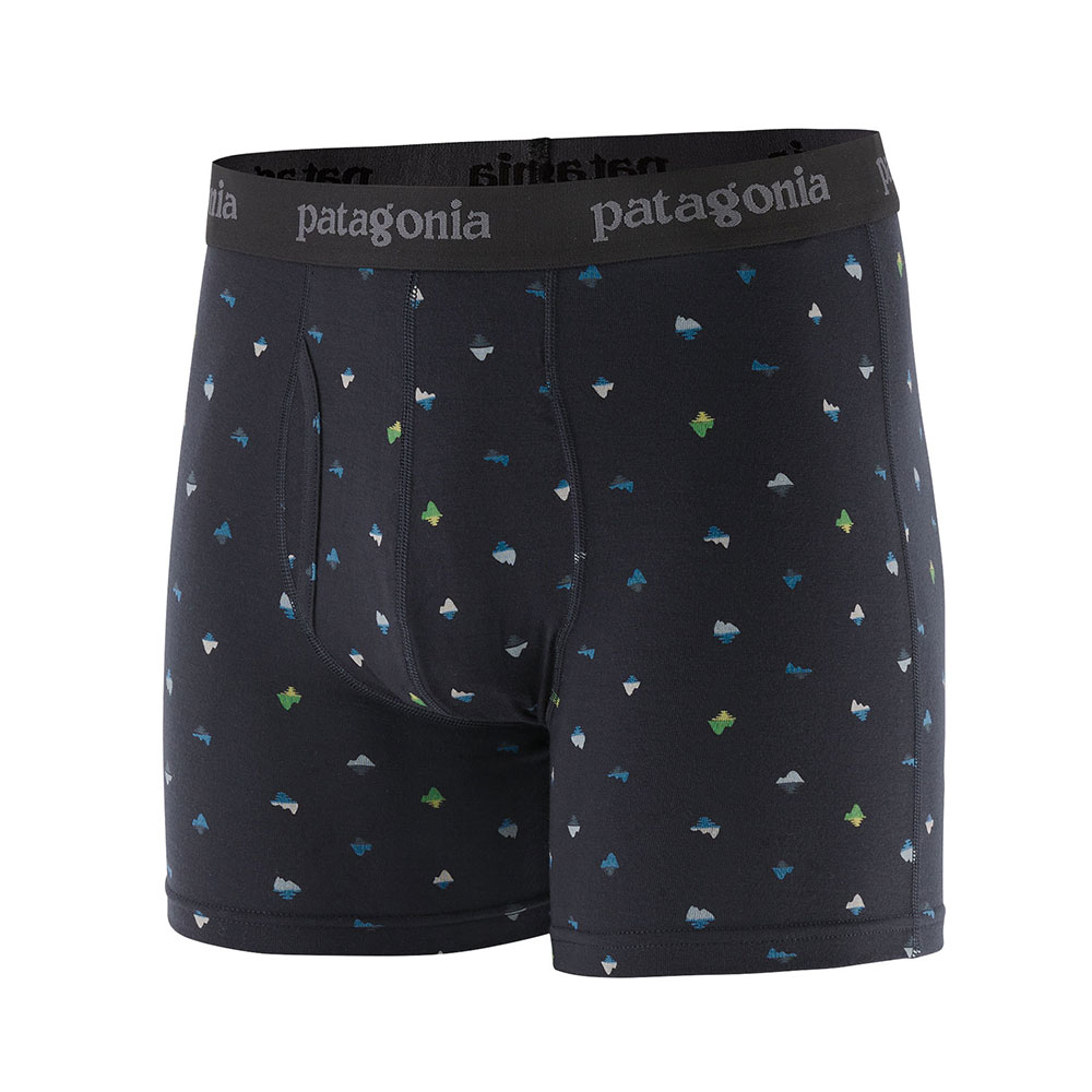 Patagonia Men's Essential Boxer Briefs 3 Inch Mountain Factor