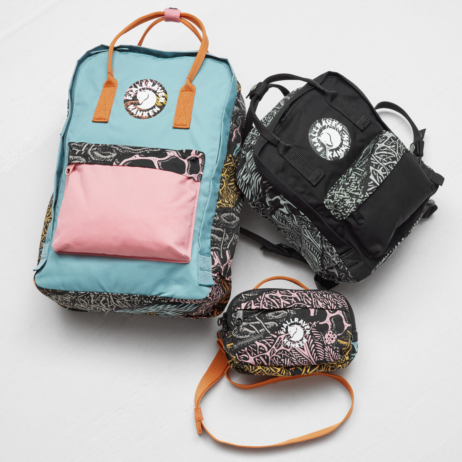 Fjallraven Kanken Art Plus Mountain Factor