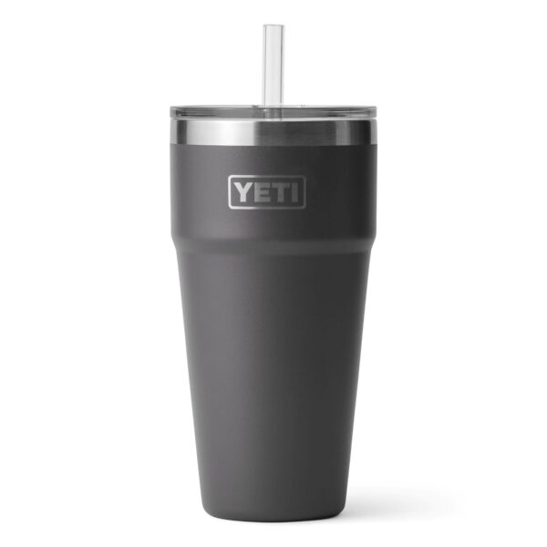 Wholesale_Drinkware_Rambler_26oz_Cup_Straw_Charcoal_Front_4102_F_2400x2400