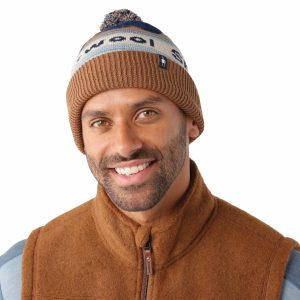 Knit Winter Pattern POM Beanie_SW0181251081_02 Navy