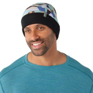 Merino Sport Print Beanie_SW0181411501_02