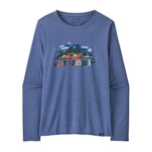 Patagonia Women's Long Sleeve Cap Cool Daily Graphic Shirt