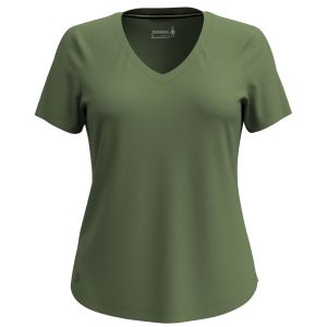 Smartwool Women's Active Ultralite V Neck Short Sleeve Tee