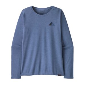 Patagonia Women's Long Sleeve Cap Cool Daily Graphic Shirt - Lands