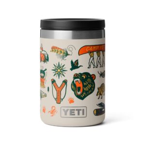 YETI_WHSL_Studio_Outdoor_Living_Rambler_Food_Jar_16oz_Cape_Taupe_Summer_Camp_Front_141_B