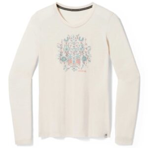 Smartwool W Floral Tundra Graphic Long Sleeve T-Shirt