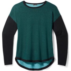 Smartwool Women's Shadow Pine Colourblock Sweater
