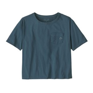 Patagonia Women's Fitz Roy Massif Easy Cut Pocket Tee